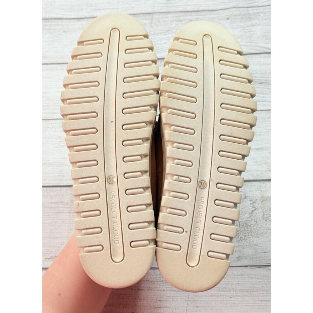 PROJECT CLOUD Women's Filide Suede Comfort Loafers Slip On Cushioned Tan Size 10 - Picture 5 of 7